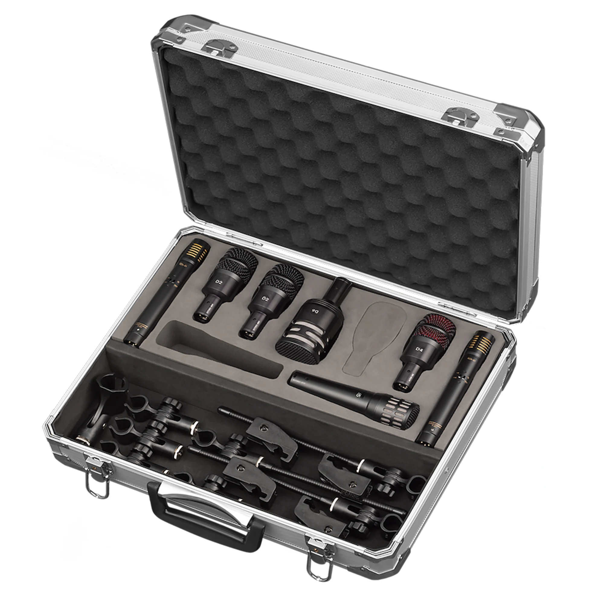 Applicable to Audix Dp7 Wireless Dynamic Microphone Set 7-Piece Portable Durable Metal Karaoke Drum Mic Kit
Applicable to Audix Dp7 Wireless Dynamic Microphone Set 7-Piece Portable Durable Metal Karaoke Drum Mic Kit