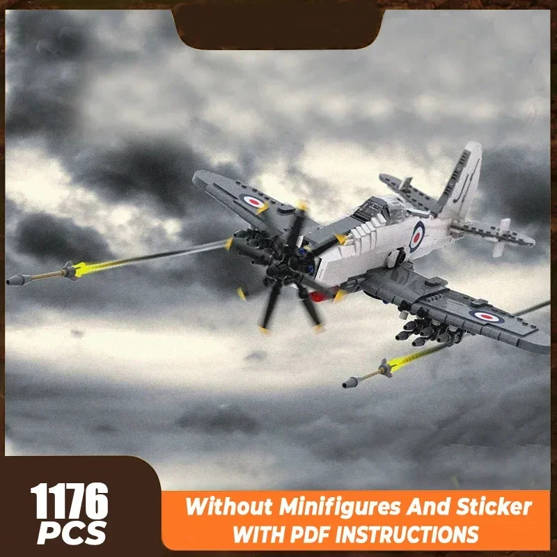 Military Aircraft Model Moc Building Bricks 1: 35 Scale Wyvern Fighter Technology Blocks Gifts Christmas Toys DIY Sets Assembly
Military Aircraft Model Moc Building Bricks 1: 35 Scale Wyvern Fighter Technology Blocks Gifts Christmas Toys DIY Sets Assembly
