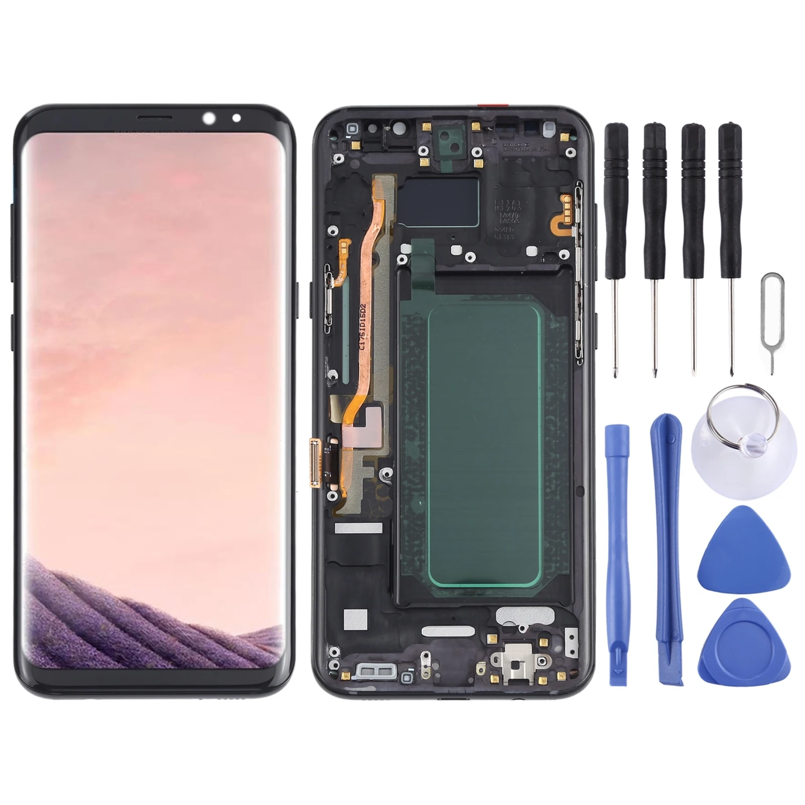 IPartsBuy OLED материал для Samsung Galaxy S8 + SM-G955 ЖК-экран и дигитайзер полная сборка с рамкой
IPartsBuy OLED материал для Samsung Galaxy S8 + SM-G955 ЖК-экран и дигитайзер полная сборка с рамкой
