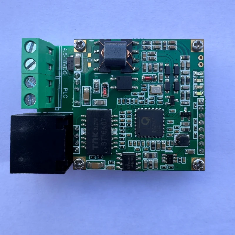 Интерфейс Ethernet QCA7000/05GreenPHY европейского стандарта для зарядки модуля PLC ISO15118 DIN70121
Интерфейс Ethernet QCA7000/05GreenPHY европейского стандарта для зарядки модуля PLC ISO15118 DIN70121