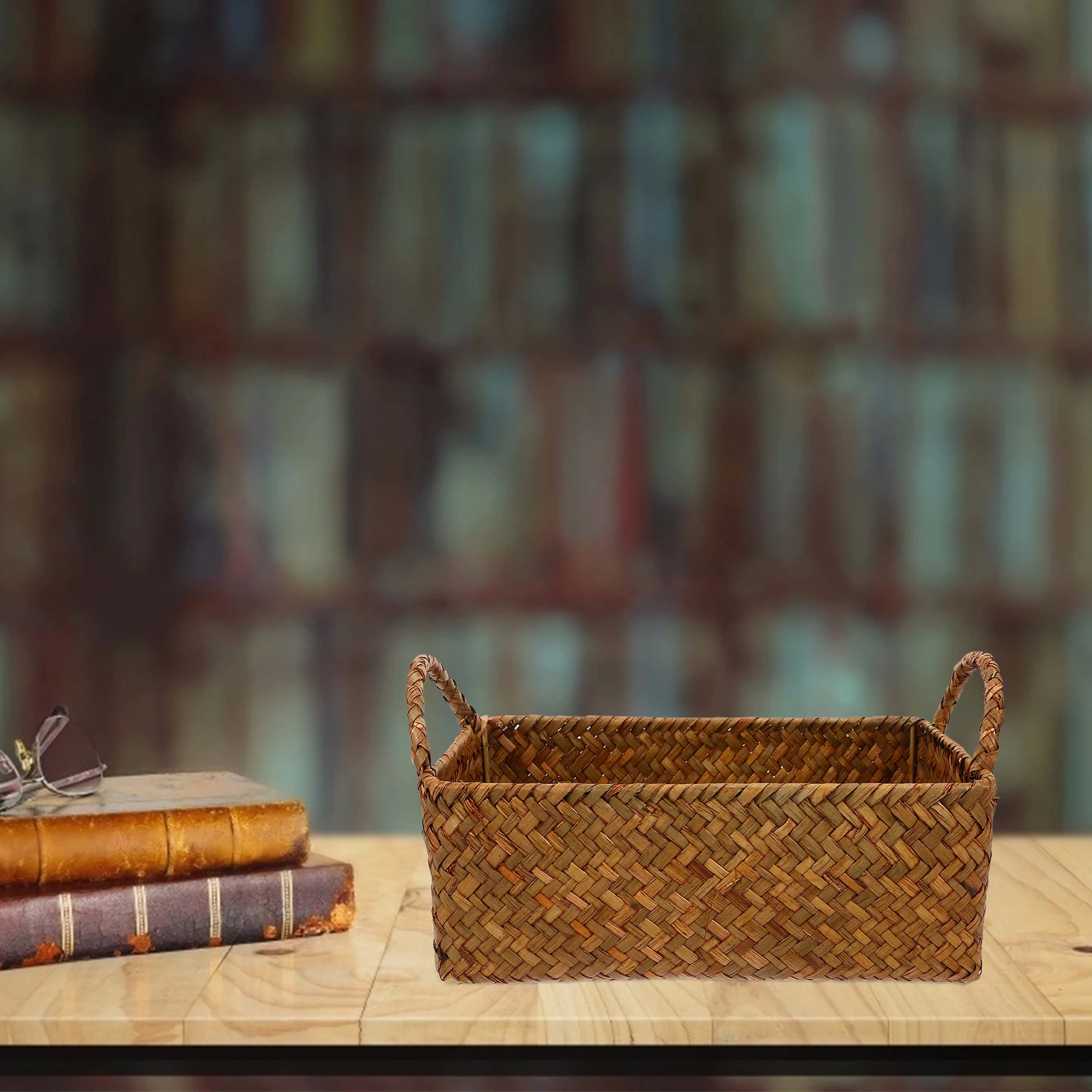 Sturdy Woven Snack Basket Bread Holder Kitchen Organizer Large Capacity Multi-Function Fruit Container Home for Household 
Sturdy Woven Snack Basket Bread Holder Kitchen Organizer Large Capacity Multi-Function Fruit Container Home for Household