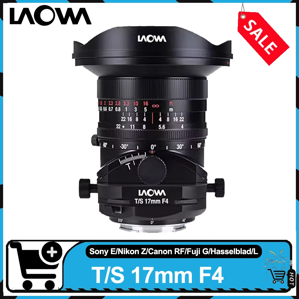 Линза Laowa 17mm F14 с наклоном и переключением, полнокадровый объектив с ручной фокусировкой и фиксированным фокусом, широкоугольный объектив для Sony E Nikon Z Fuji G Hasselblad XCD
Линза Laowa 17mm F14 с наклоном и переключением, полнокадровый объектив с ручной фокусировкой и фиксированным фокусом, широкоугольный объектив для Sony E Nikon Z Fuji G Hasselblad XCD