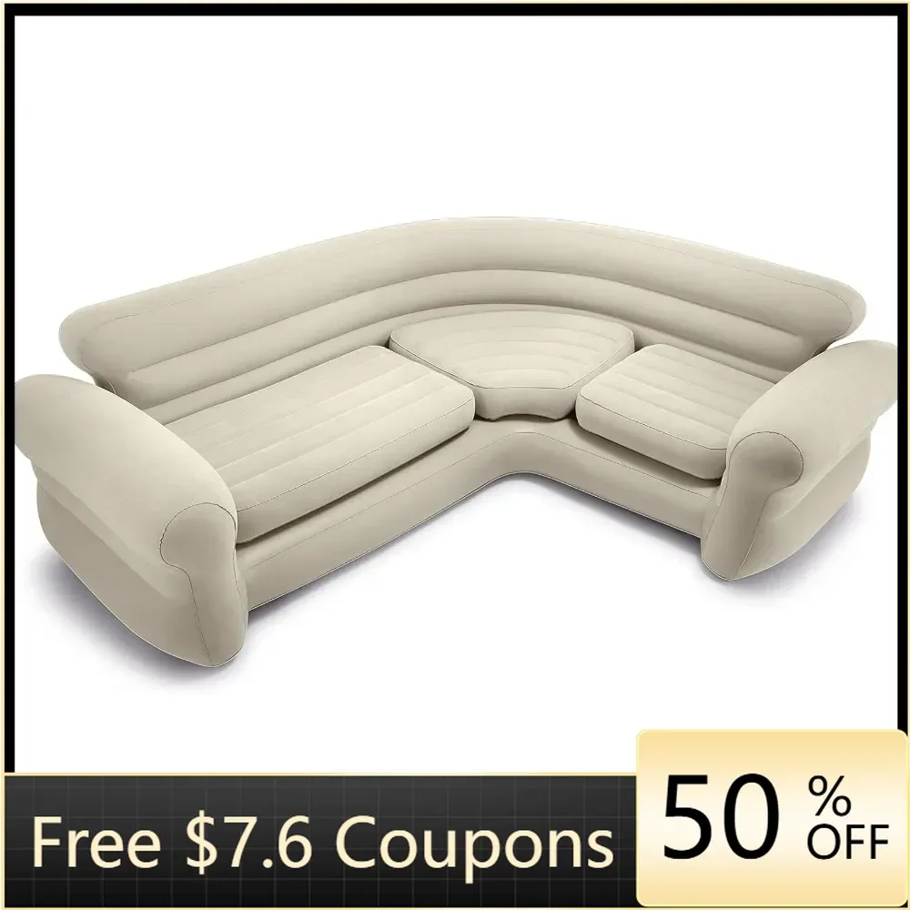 Inflatable 2 in 1 Inflating and Deflating Valve Corner Living Room Air Mattress Sectional Sofa freight free
Inflatable 2 in 1 Inflating and Deflating Valve Corner Living Room Air Mattress Sectional Sofa freight free