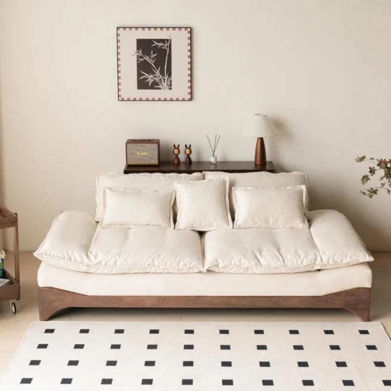 Nordic simple modern velvet fabric solid wood sofa small apartment can be Japanese-style wabi-sabi wind straight row three
Nordic simple modern velvet fabric solid wood sofa small apartment can be Japanese-style wabi-sabi wind straight row three