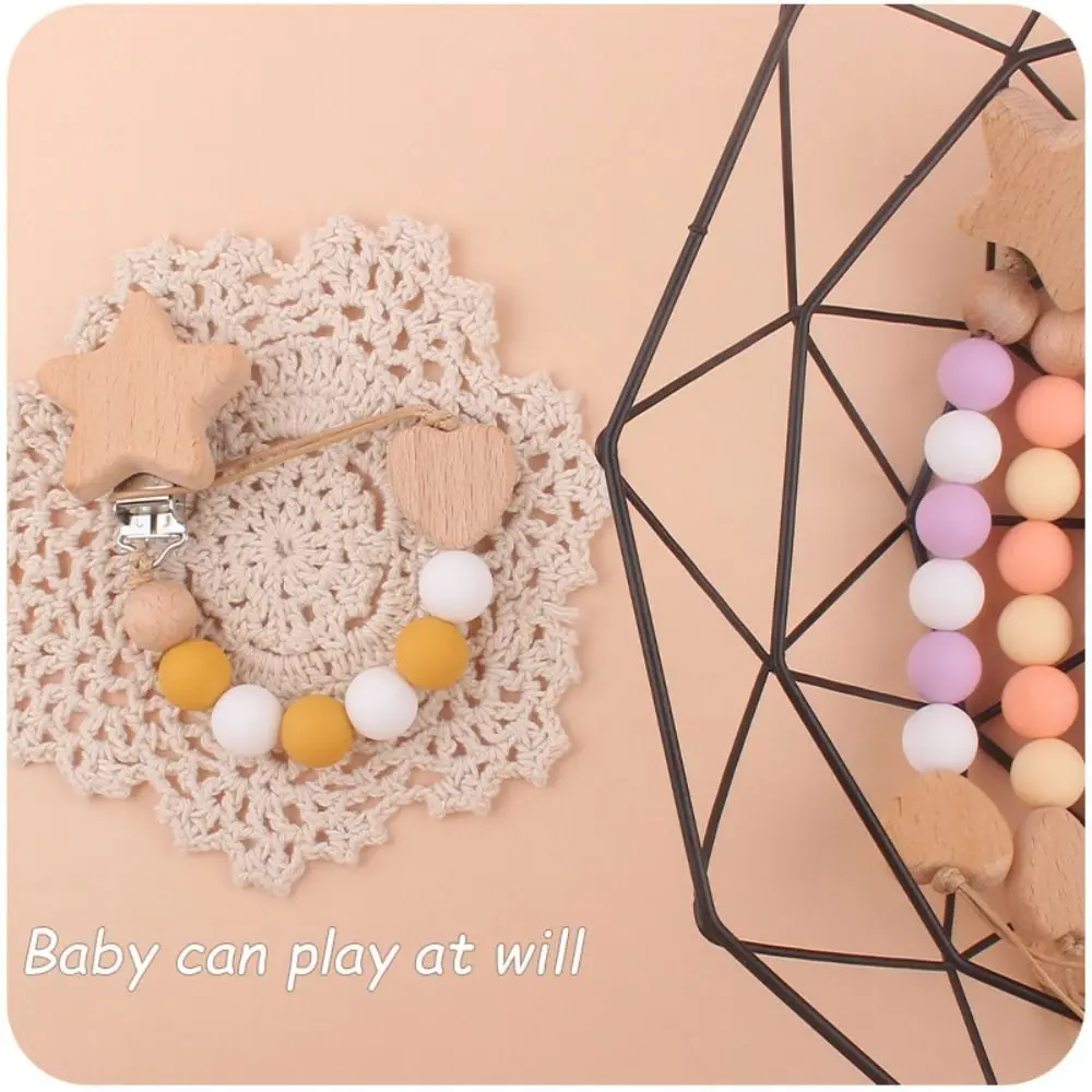 Dummy Clips Pacifier Holder Clips Wood Love Heart Baby Pacifier Chain Soother Holder Nipple Holder Clips
Dummy Clips Pacifier Holder Clips Wood Love Heart Baby Pacifier Chain Soother Holder Nipple Holder Clips