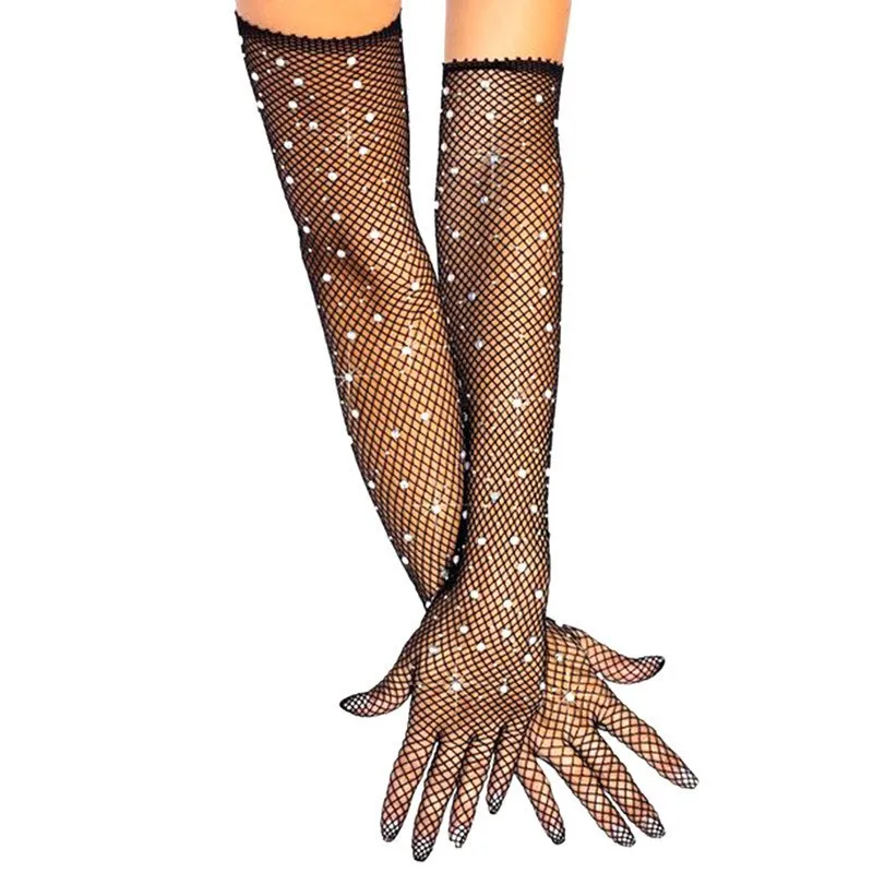 High Elastic Diamond Set Fishnet Gloves Realm Hot Sexy Nightclub Style Hot Diamond Long Sleeve Set Colored Diamond
High Elastic Diamond Set Fishnet Gloves Realm Hot Sexy Nightclub Style Hot Diamond Long Sleeve Set Colored Diamond