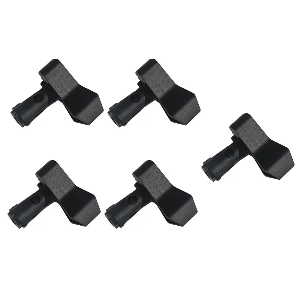 5pcs Microphone Clips Lightweight Durable Universal Design Suitable for Most Mics Microphone Clips Black Wireless
5pcs Microphone Clips Lightweight Durable Universal Design Suitable for Most Mics Microphone Clips Black Wireless