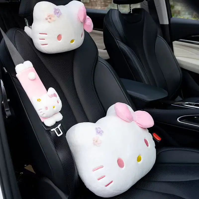 Новая автомобильная подушка Hello Kitty Miniso, защита плеч, заполнение пряжки ремня безопасности, плюшевая игрушечная кукла, мультяшное аниме, забавная кукла
Новая автомобильная подушка Hello Kitty Miniso, защита плеч, заполнение пряжки ремня безопасности, плюшевая игрушечная кукла, мультяшное аниме, забавная кукла