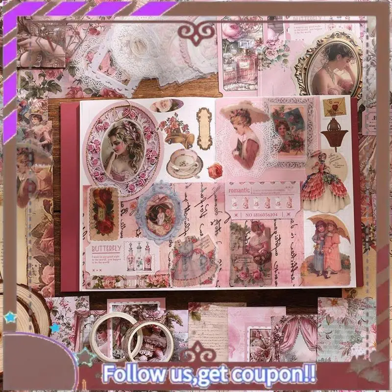 Latest 140PCS Vintage Scrapbooking Kit - Aesthetic Classical Art Supplies For Journals, DIY Crafts, Bullet-Journals
Latest 140PCS Vintage Scrapbooking Kit - Aesthetic Classical Art Supplies For Journals, DIY Crafts, Bullet-Journals