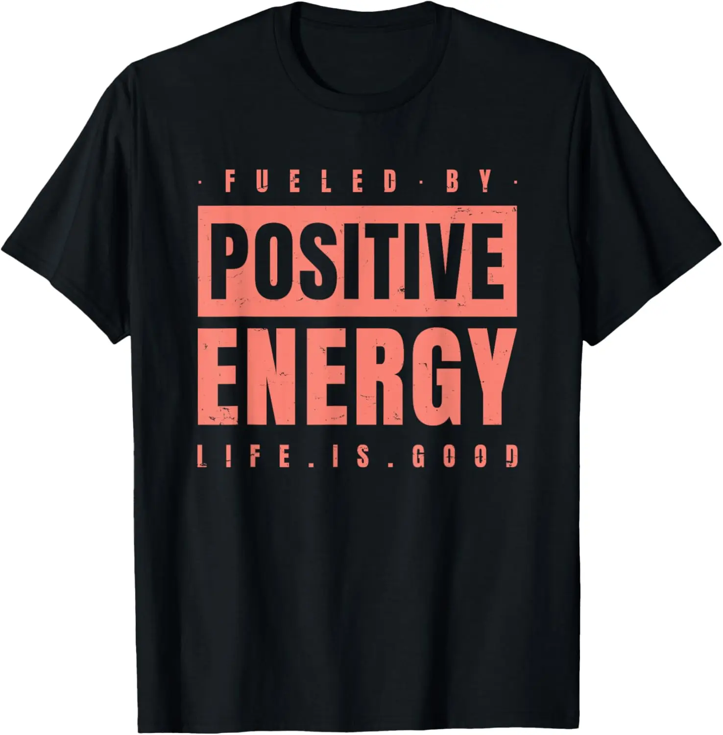 Fueled By Positive Energy - Хорошая жизнь - Мощная футболка с положительной способностью
Fueled By Positive Energy - Хорошая жизнь - Мощная футболка с положительной способностью