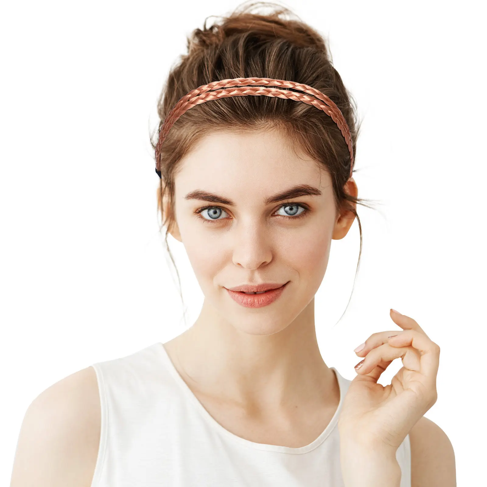 12Pcs Plaited Headband for Women Lightweight Comfortable Elastic Hair Band for Braiding Hair Fixing during Workout Face Care
12Pcs Plaited Headband for Women Lightweight Comfortable Elastic Hair Band for Braiding Hair Fixing during Workout Face Care