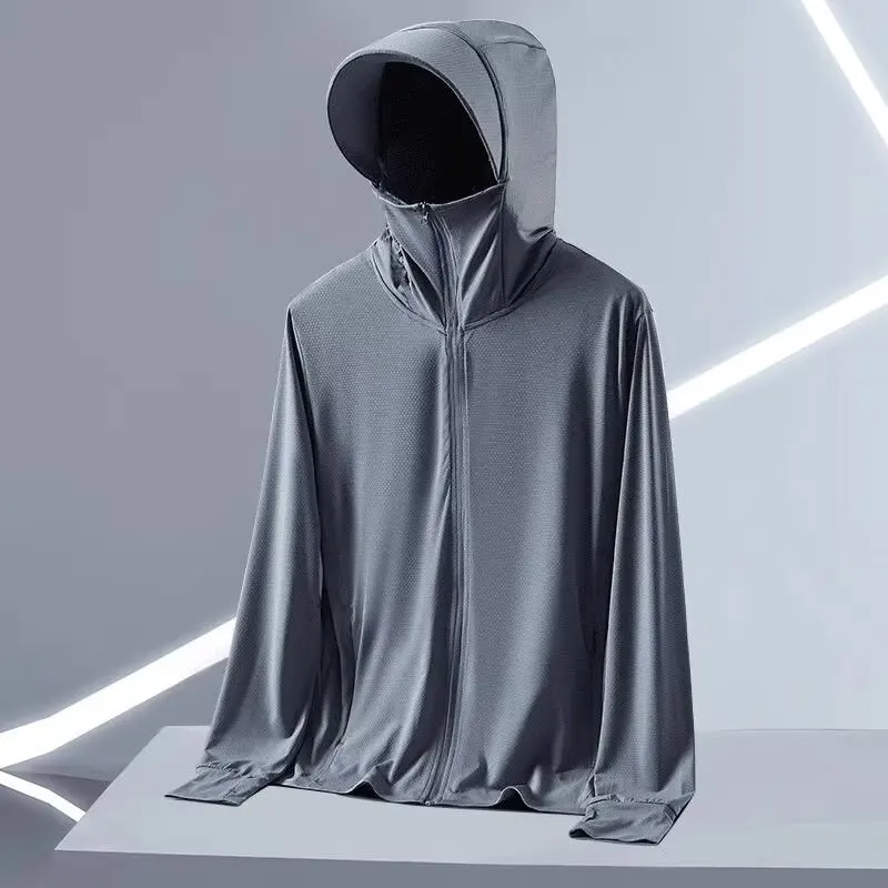 Ice Silk Zipper Jacket Women's Summer Thin Long Sleeve Hooded Sun Protection Outerwear Quick Dry Commute Style Loose Fit
Ice Silk Zipper Jacket Women's Summer Thin Long Sleeve Hooded Sun Protection Outerwear Quick Dry Commute Style Loose Fit