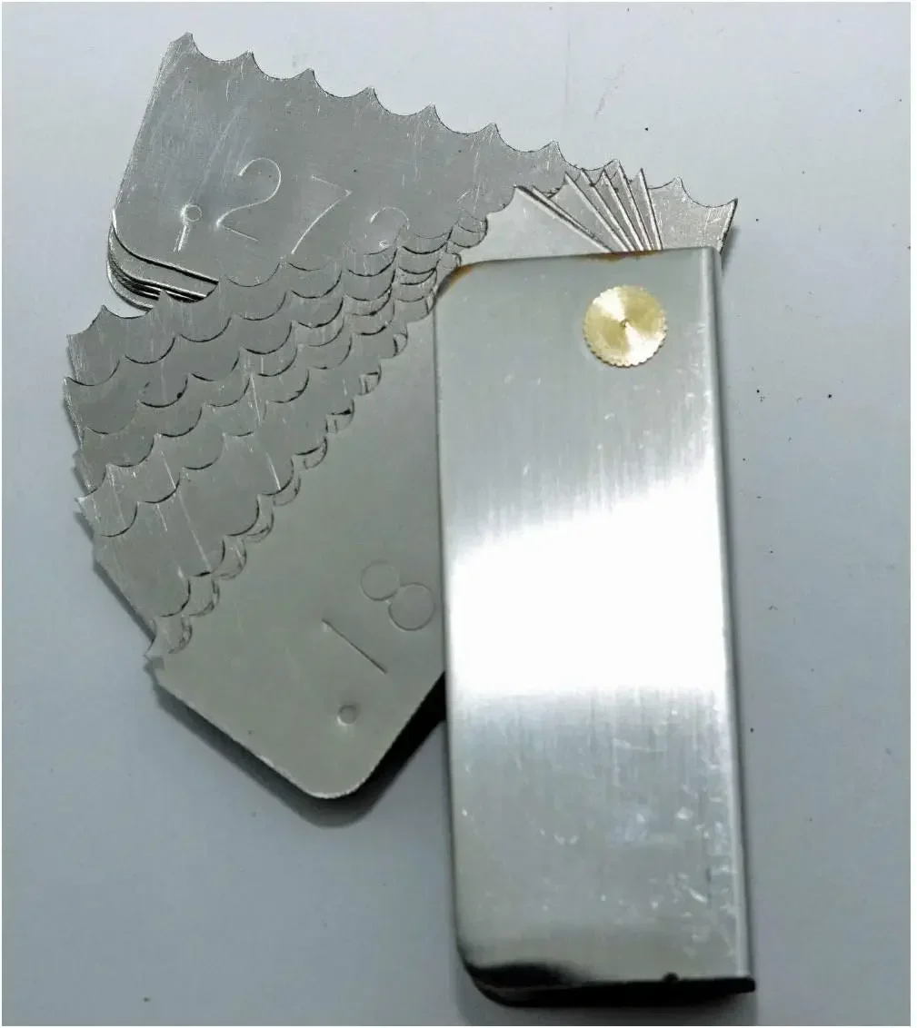 A Garage Door Spring Measure Tool Residential Pocket Wire Gauge .187 -.312
A Garage Door Spring Measure Tool Residential Pocket Wire Gauge .187 -.312