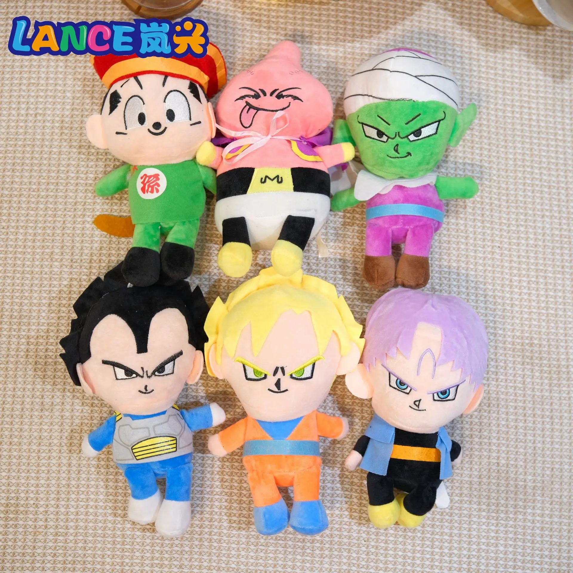 20CM Dragon Ball Plush Doll Set Goku Vegeta Trunks Majin Buu Anime Stuffed Toy Gift for Boys Girls Fans Collection
20CM Dragon Ball Plush Doll Set Goku Vegeta Trunks Majin Buu Anime Stuffed Toy Gift for Boys Girls Fans Collection