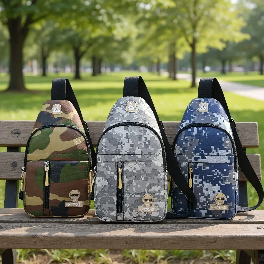 Men's Adjustable Chest Bag - Outdoor Mountaineering Cycling One Shoulder Slant Cross Oxford Cloth
Men's Adjustable Chest Bag - Outdoor Mountaineering Cycling One Shoulder Slant Cross Oxford Cloth