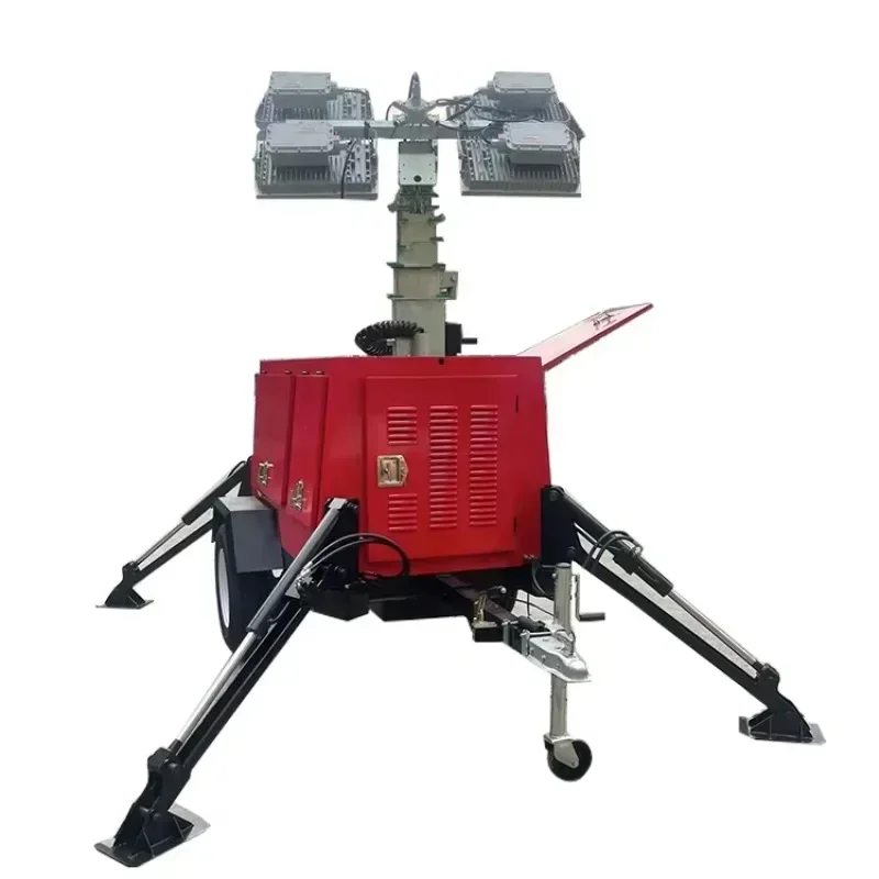 Construction Site Light Tower Trailer Type Outdoor Large Tower Emergency Lighting Lifting Light Tower For Industrial
Construction Site Light Tower Trailer Type Outdoor Large Tower Emergency Lighting Lifting Light Tower For Industrial