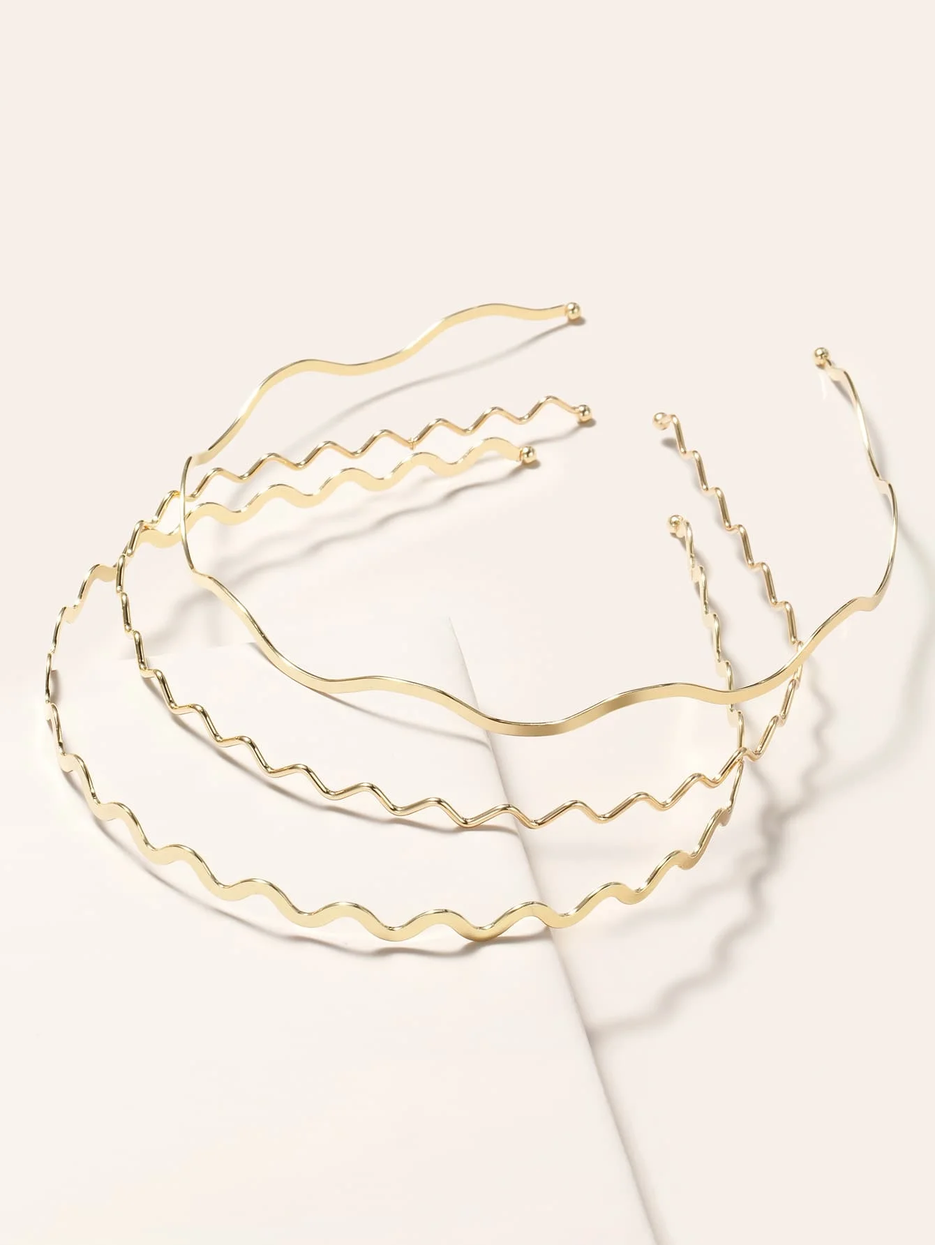 3pcs Women's Metallic Gold Thin Wave Style Hair Hoops, Simple & Practical Hairband For Bangs, Minimalist Hair Accessory Elegant,Hairband,Hair Hoop Headbands Head Accessories Beauty Home Hair Accessories
3pcs Women's Metallic Gold Thin Wave Style Hair Hoops, Simple & Practical Hairband For Bangs, Minimalist Hair Accessory Elegant,Hairband,Hair Hoop Headbands Head Accessories Beauty Home Hair Accessories
