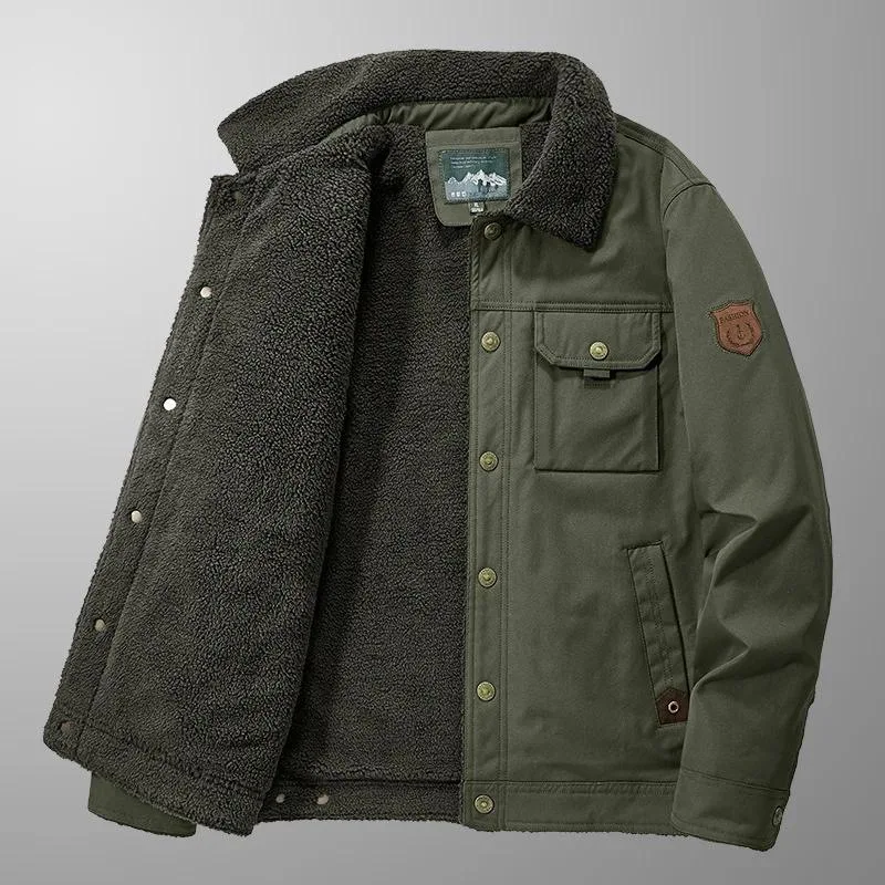 Middle Aged Men's Casual Plu Thi Jaet Winter Long Sve Flip Collar Outerwear Coat Warm Comfortable Soft Fabric
Middle Aged Men's Casual Plu Thi Jaet Winter Long Sve Flip Collar Outerwear Coat Warm Comfortable Soft Fabric