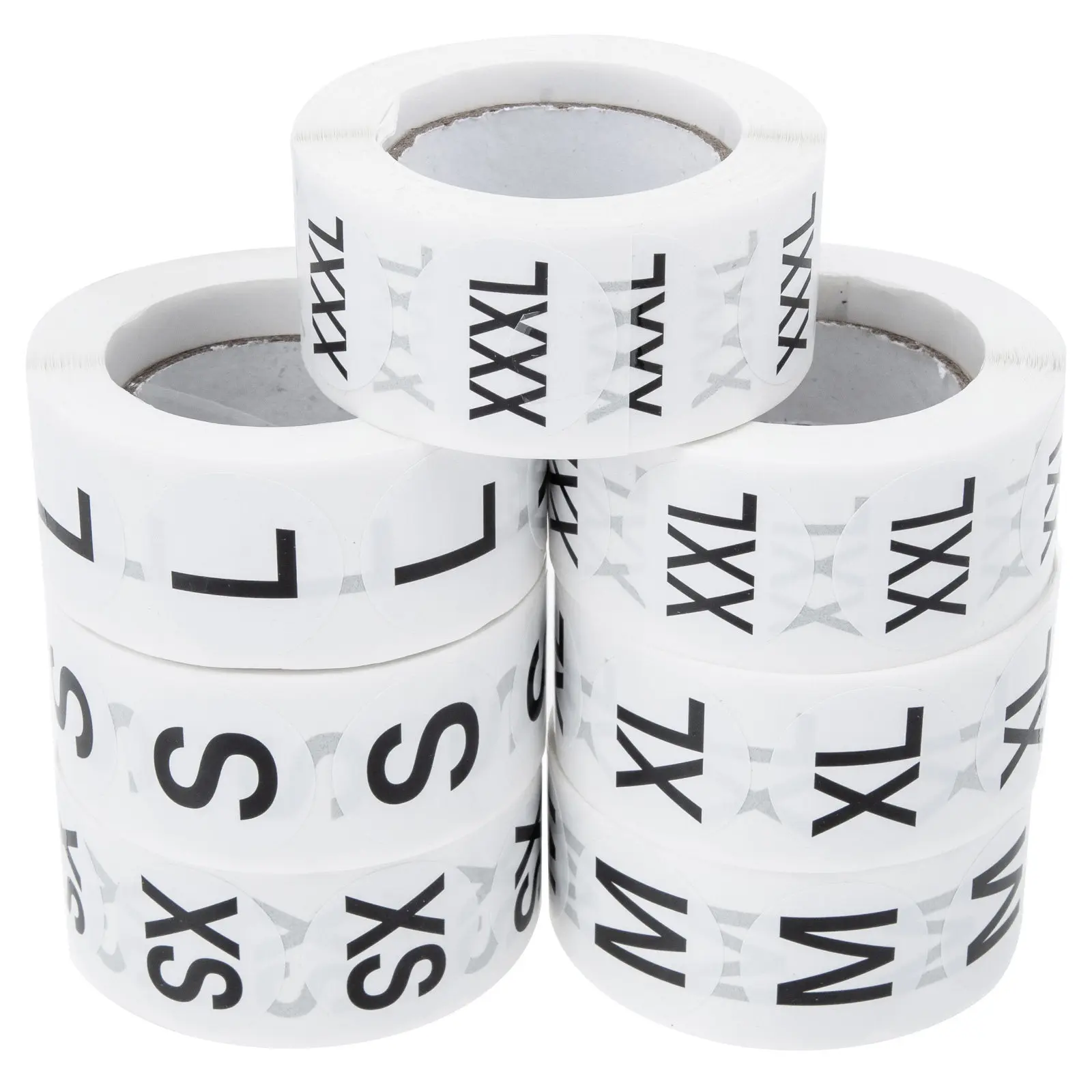 7 Rolls Size Label Sticker Round Self Adhesive Clothing Size Labels for Retail Clothing Stores Factories Wholesale Markets Stock
7 Rolls Size Label Sticker Round Self Adhesive Clothing Size Labels for Retail Clothing Stores Factories Wholesale Markets Stock