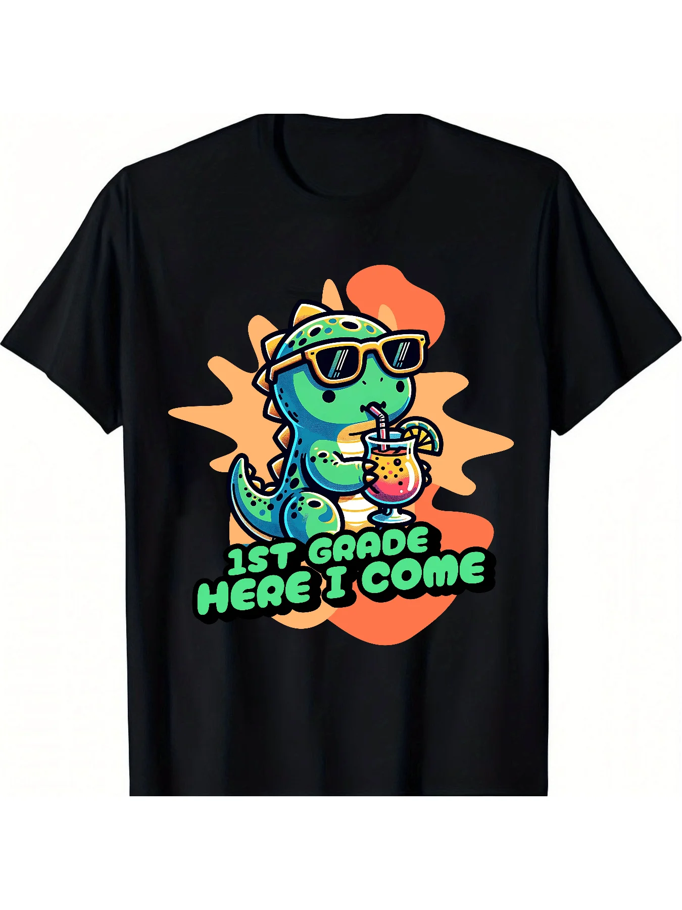 Dinosaur Graphic Printing Summer Autumn Winter Cotton Men's and Women's T-shirts Short Sleeves Luxury Outdoor Sports Brand
Dinosaur Graphic Printing Summer Autumn Winter Cotton Men's and Women's T-shirts Short Sleeves Luxury Outdoor Sports Brand