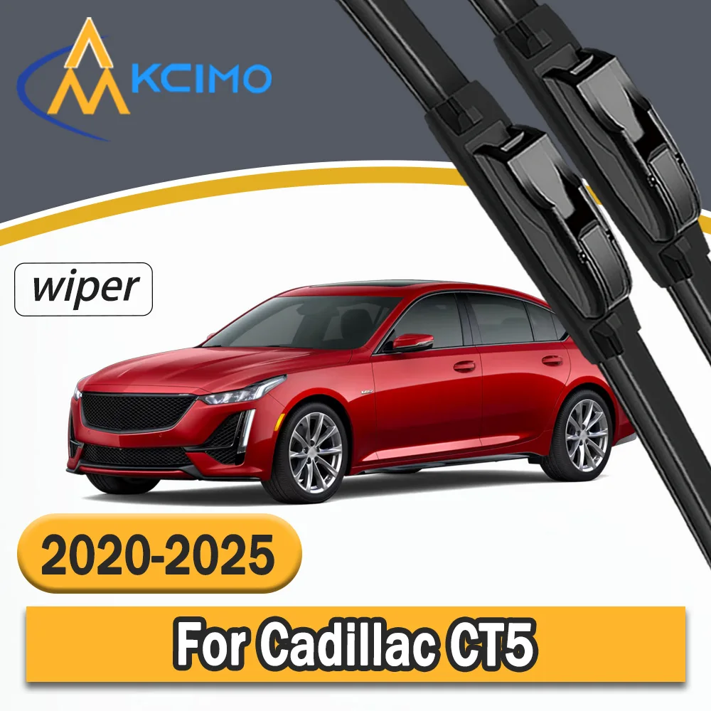 High Clear View Premium Auto Front Windshield Wiper Blades No Noise Quiet Wiper Replacement Parts for Cadillac CT5 2020-2025
High Clear View Premium Auto Front Windshield Wiper Blades No Noise Quiet Wiper Replacement Parts for Cadillac CT5 2020-2025