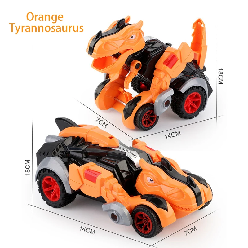 2 In 1 Dinosaur Collision Deformation Inertia Car Racing Boy Tyrannosaurus Rex Toy Car Deformation Engineering Car Birthday Gift
2 In 1 Dinosaur Collision Deformation Inertia Car Racing Boy Tyrannosaurus Rex Toy Car Deformation Engineering Car Birthday Gift