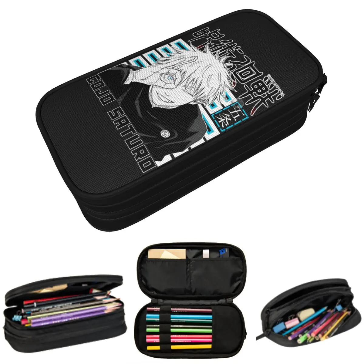 Jujutsu Kaisen Pencil Case for Boy Girl School Pen Box Pencil Bag Stationery Supplies Pen Holder Bag
Jujutsu Kaisen Pencil Case for Boy Girl School Pen Box Pencil Bag Stationery Supplies Pen Holder Bag