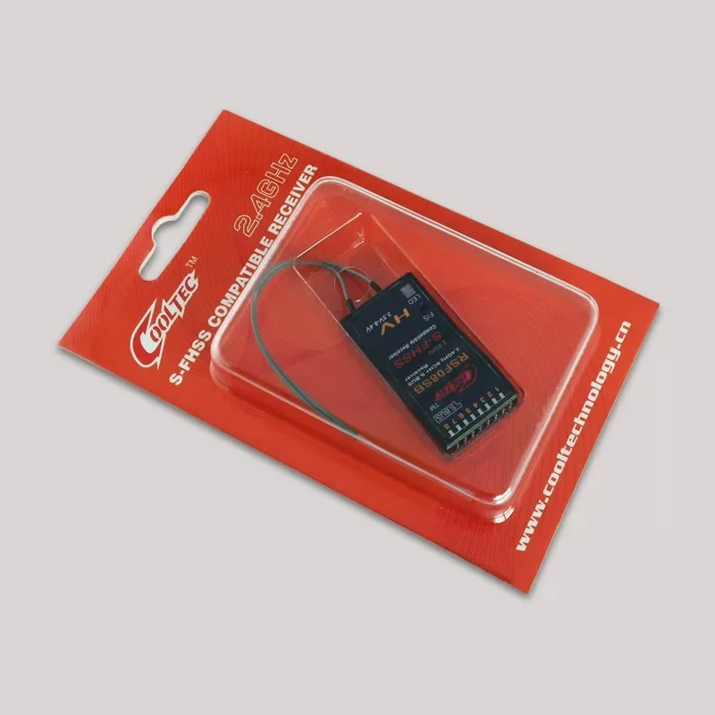 CoolTec RSF08SB 8CH Receiver Compatible for Futaba S-FHSS S.BUS 10J 8J 6J 4GRS 4PX Transmitter
CoolTec RSF08SB 8CH Receiver Compatible for Futaba S-FHSS S.BUS 10J 8J 6J 4GRS 4PX Transmitter