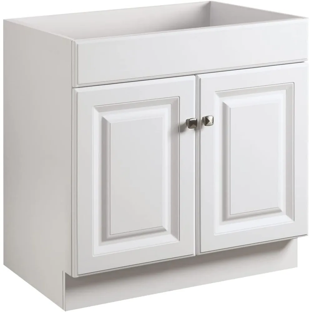 White Bathroom Vanity Base 18x24x31 Inch No Top Two Doors Easy Assembly Flush Floor
White Bathroom Vanity Base 18x24x31 Inch No Top Two Doors Easy Assembly Flush Floor