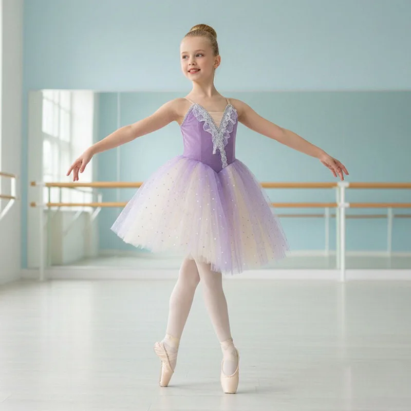 Girls Swan Lake Ballerina Modern Dance Clothes for Kids
Girls Swan Lake Ballerina Modern Dance Clothes for Kids