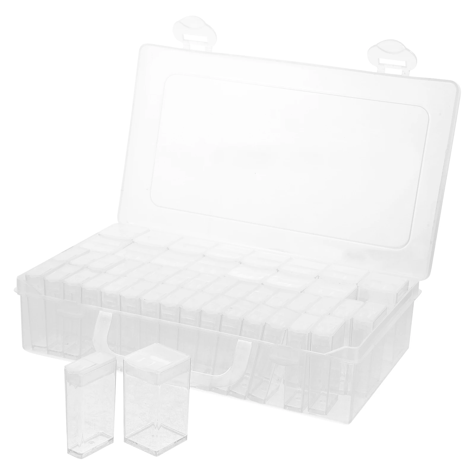 48 Cell Seed Storage Box Transparent Plastic ganizer for Gardening Seeds Small Items Storage Solutions Container
48 Cell Seed Storage Box Transparent Plastic ganizer for Gardening Seeds Small Items Storage Solutions Container
