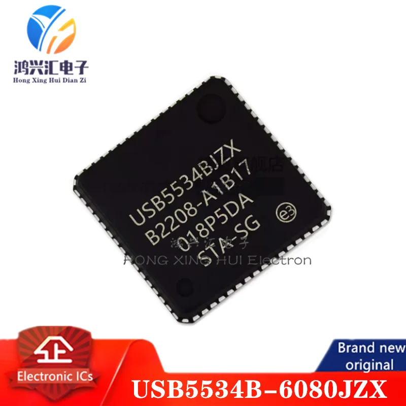 Новый/оригинальный USB5534B-6080JZX полноскоростной/высокоскоростной контроллер концентратора USB 2.0/USB 3,0 лоток 3,3 В 64-контактный QFN EP
Новый/оригинальный USB5534B-6080JZX полноскоростной/высокоскоростной контроллер концентратора USB 2.0/USB 3,0 лоток 3,3 В 64-контактный QFN EP