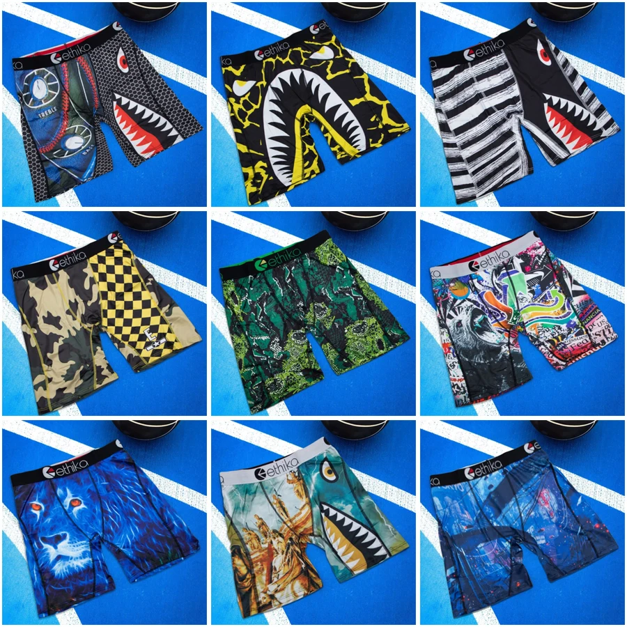 ETHIKA, 1 шт., сексуальное мужское нижнее белье, боксеры, мужские трусы для плавания, большие размеры S-3XL, дышащие мужские трусы с принтом, мужские трусы-боксеры
ETHIKA, 1 шт., сексуальное мужское нижнее белье, боксеры, мужские трусы для плавания, большие размеры S-3XL, дышащие мужские трусы с принтом, мужские трусы-боксеры