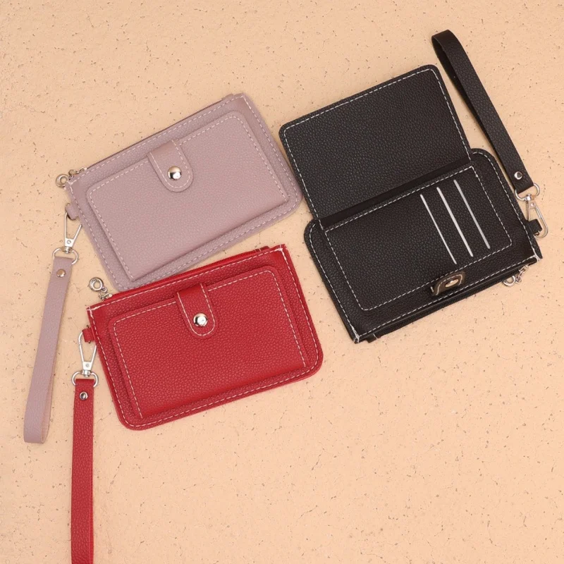 Fashion PU Leather Women Men Coin Purse Card Holder Coin Small Wallet with Multiple Card Slots Storage Bag
Fashion PU Leather Women Men Coin Purse Card Holder Coin Small Wallet with Multiple Card Slots Storage Bag