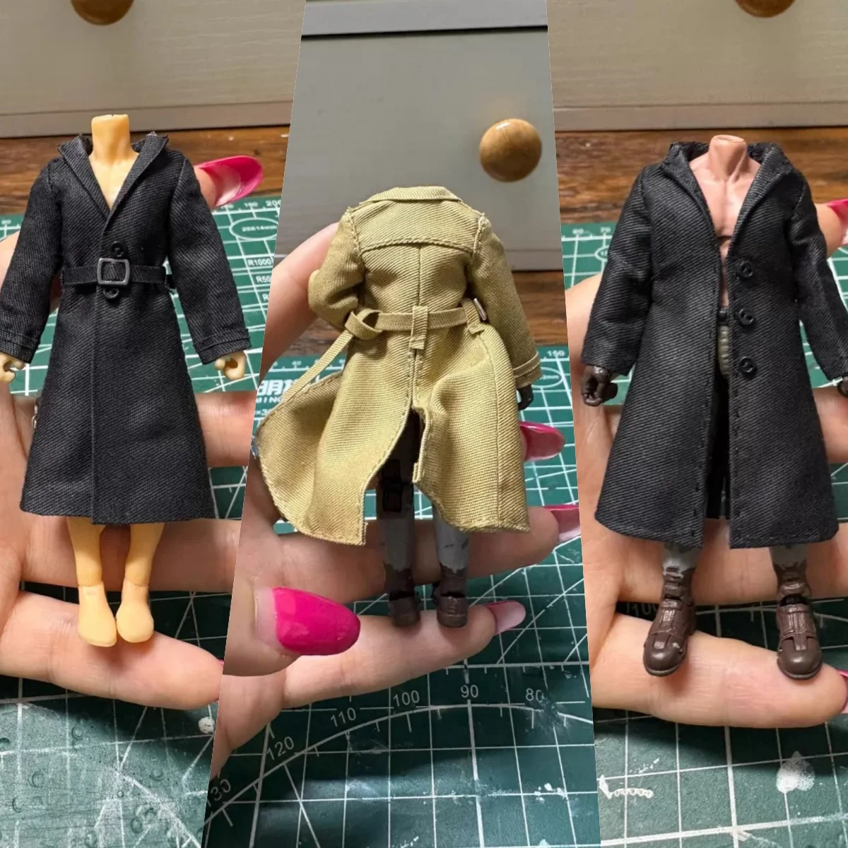【60days Made】1/18 Scale Male Soldier Clothing Accessory Vest Hooded Coat Trench Coat Fit 3.75''Action Figure Toys For Fans DIY
【60days Made】1/18 Scale Male Soldier Clothing Accessory Vest Hooded Coat Trench Coat Fit 3.75''Action Figure Toys For Fans DIY