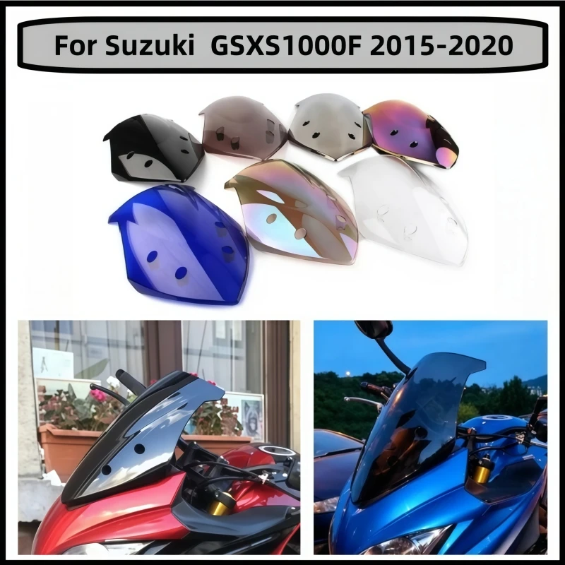 Motorcycle windshield front windshield wind deflector front fairing For Suzuki GSXS 1000F GSX-S1000F GSXS1000F 2015-2020
Motorcycle windshield front windshield wind deflector front fairing For Suzuki GSXS 1000F GSX-S1000F GSXS1000F 2015-2020