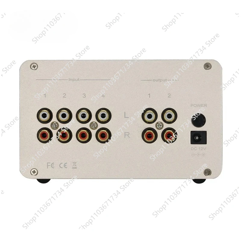 SA-1000/SA-20 PJ MIAOLAI Hifi Audio Amplifier 4 Input 2 Output Electric Tube Stereo Preamplifier (Black/Champaign Gold)
SA-1000/SA-20 PJ MIAOLAI Hifi Audio Amplifier 4 Input 2 Output Electric Tube Stereo Preamplifier (Black/Champaign Gold)