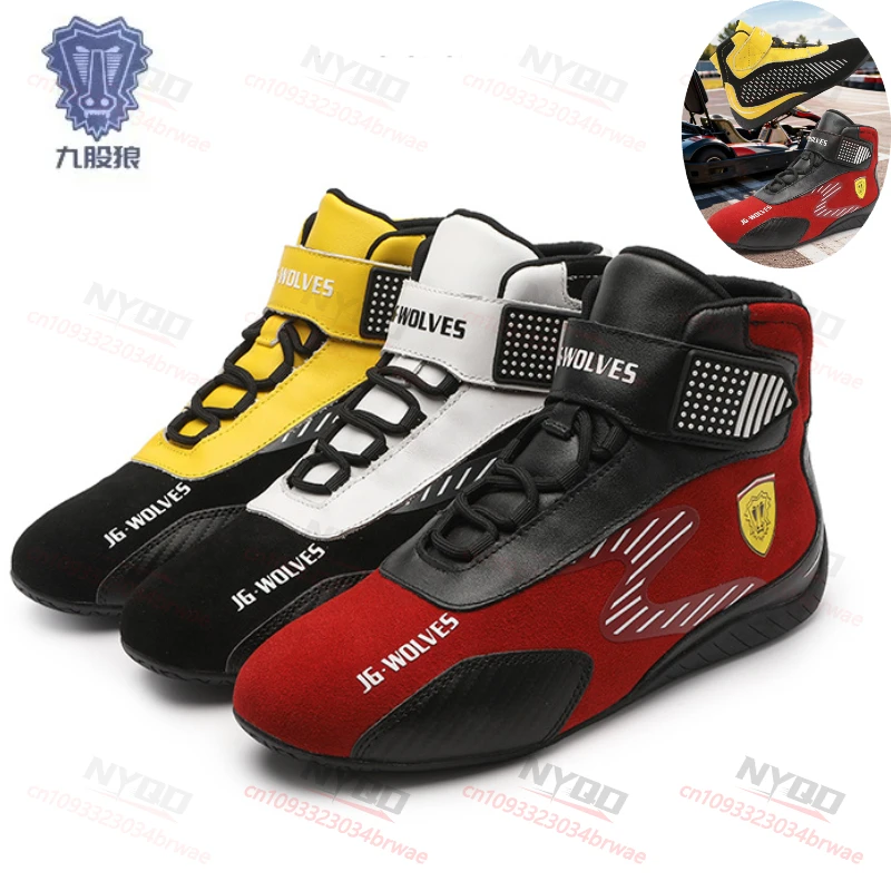 New JG WOLVES Motorcycle Riding Shoes for Families, Go Kart Shoes, Anti Slip Off-road Motorcycle Shoes S600
New JG WOLVES Motorcycle Riding Shoes for Families, Go Kart Shoes, Anti Slip Off-road Motorcycle Shoes S600