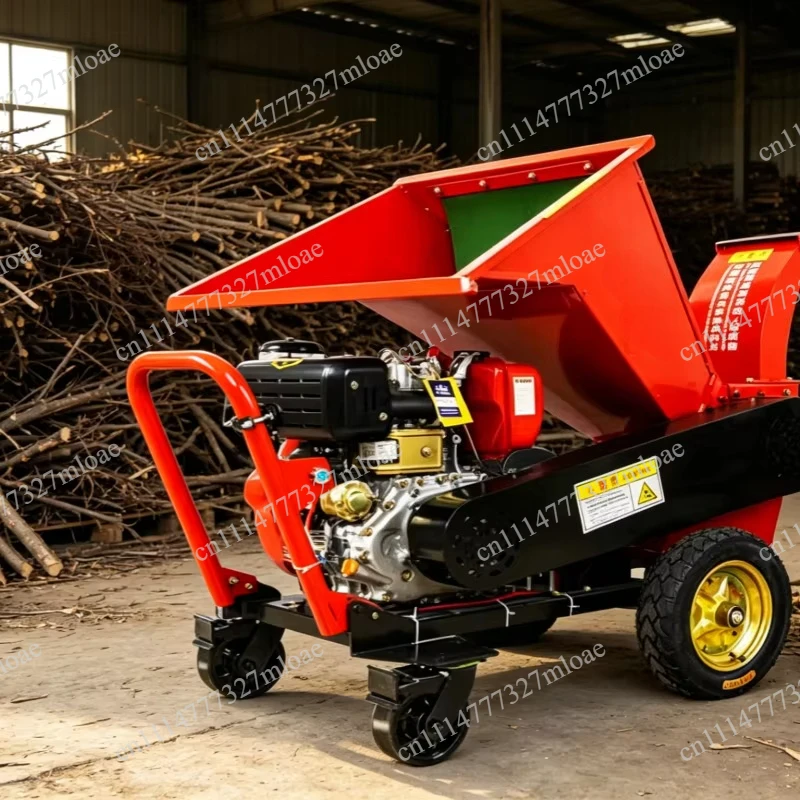 Power mobile crawler type self-propelled garden wood crusher
Power mobile crawler type self-propelled garden wood crusher