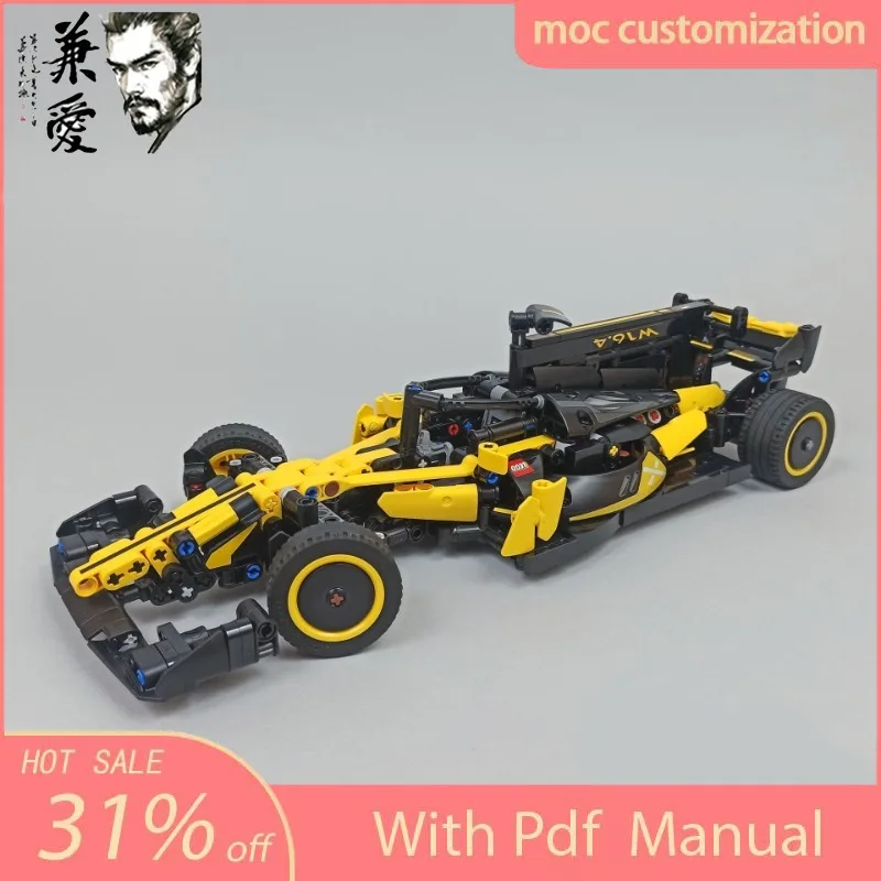 782шт Moc-42151 Технические гонки F1 Р.С. Концепция моделей суперкара, строительные блоки, скоростной автомобиль, кирпичи, игрушки, подарки для детей и взрослых
782шт Moc-42151 Технические гонки F1 Р.С. Концепция моделей суперкара, строительные блоки, скоростной автомобиль, кирпичи, игрушки, подарки для детей и взрослых