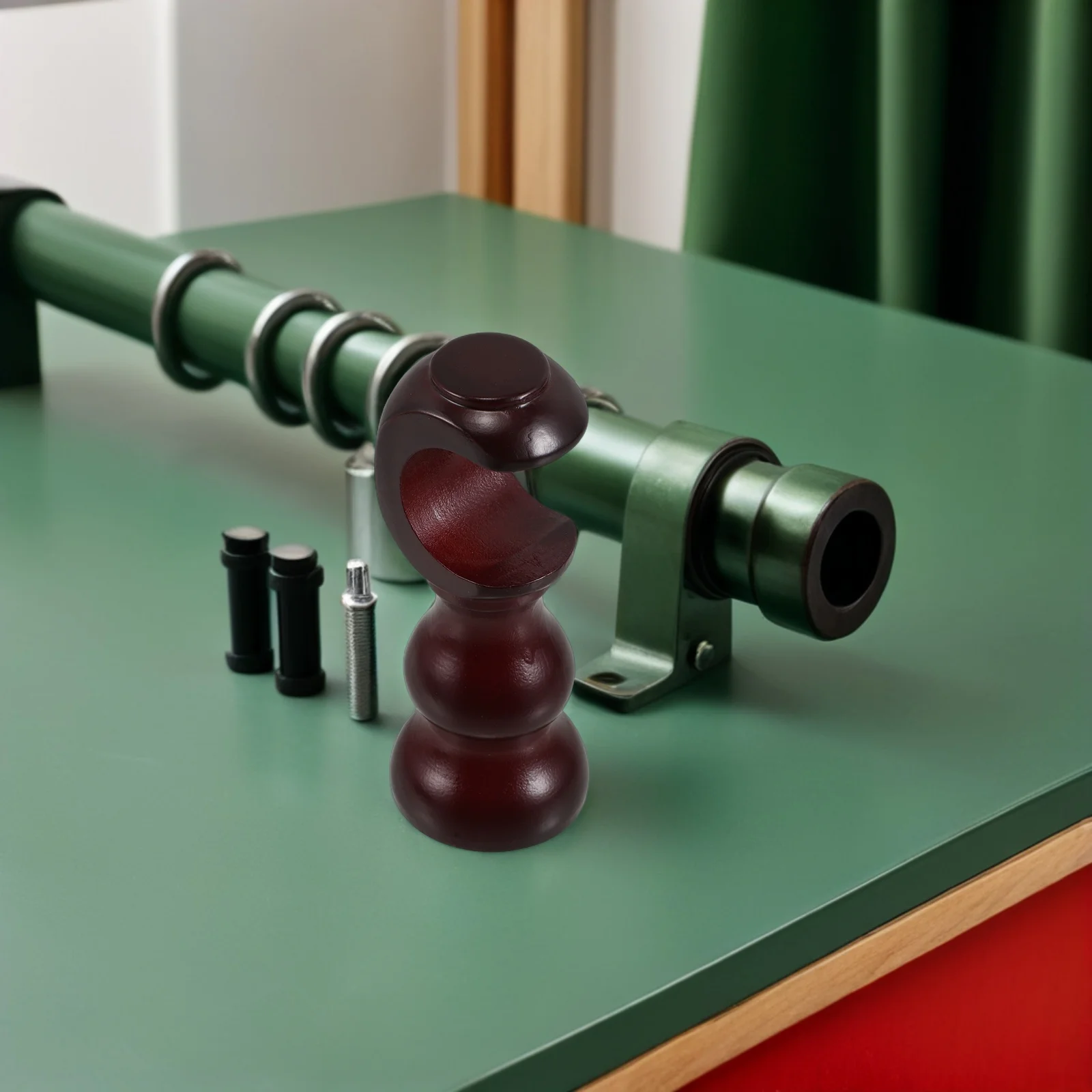 2Pcs Wood Curtain Rod Holders 28.5mm Diameter Mounting Hardware Accessories Natural Beauty Sturdy for Bedrooms Living Rooms
2Pcs Wood Curtain Rod Holders 28.5mm Diameter Mounting Hardware Accessories Natural Beauty Sturdy for Bedrooms Living Rooms