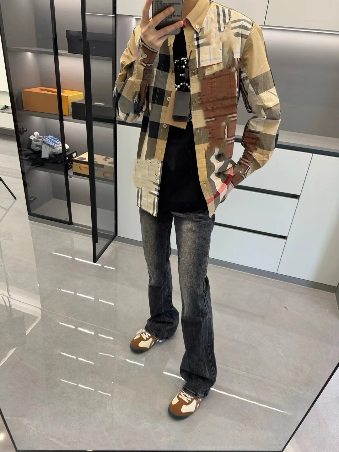 Retro American Waed Bla ey Men's Jeans Drapey Versatile Casual Texture High-End Straight Leg Long Trousers Trendy
Retro American Waed Bla ey Men's Jeans Drapey Versatile Casual Texture High-End Straight Leg Long Trousers Trendy