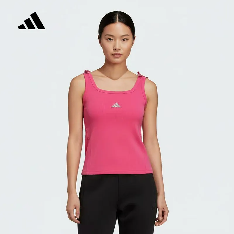 Adidas Womens 2026 New Pink Slim Fit Knit Tank Top Sporty Bow Detail Workout Vest KS0044
Adidas Womens 2026 New Pink Slim Fit Knit Tank Top Sporty Bow Detail Workout Vest KS0044
