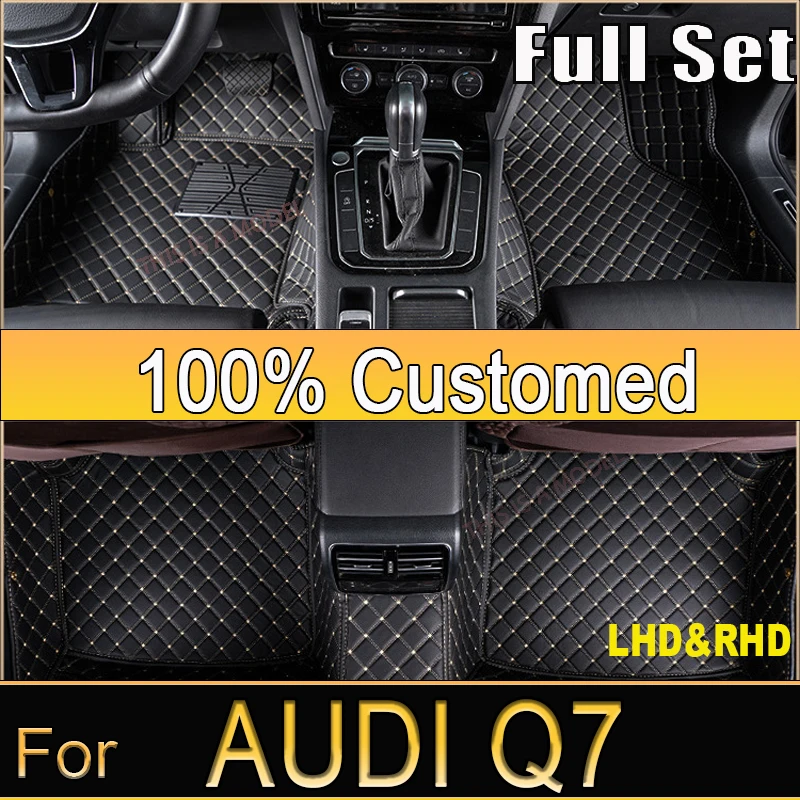 Car floor mats for AUDI Q7 (Seven seats) 2016 2017 2018 2019 Custom auto foot Pads automobile carpet cover
Car floor mats for AUDI Q7 (Seven seats) 2016 2017 2018 2019 Custom auto foot Pads automobile carpet cover