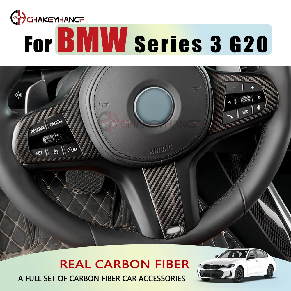 For BMW G30 G32 G42 G14 G01 G02 G05 G06 G07 G20 G22 G26 Carbon Fiber Car Steering Wheel Frame Trim Cover Interior Accessories
For BMW G30 G32 G42 G14 G01 G02 G05 G06 G07 G20 G22 G26 Carbon Fiber Car Steering Wheel Frame Trim Cover Interior Accessories