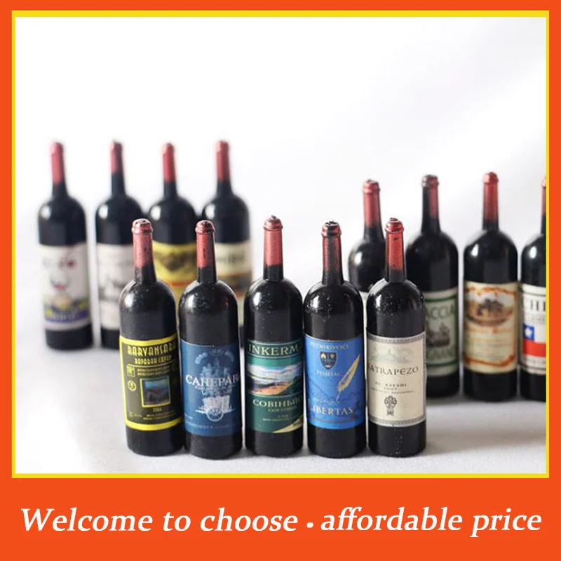 VP 5Pcs new 1/12 Dollhouse Miniature Wine Bottle Simulation Accessories For Decoration
VP 5Pcs new 1/12 Dollhouse Miniature Wine Bottle Simulation Accessories For Decoration