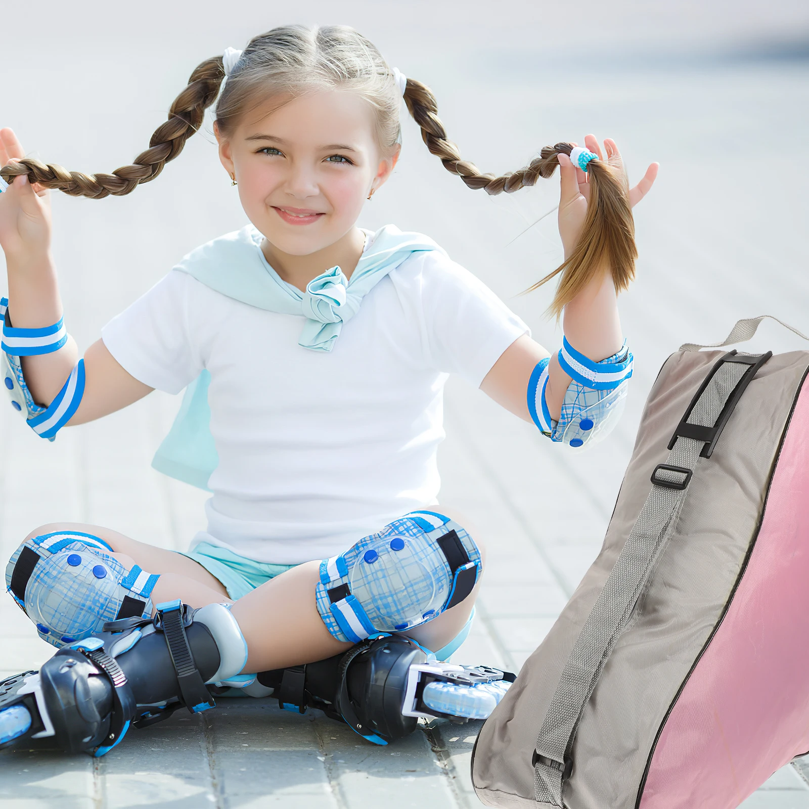 Skate Bag Roller Skate Bag Durable Heavy Duty Handles Tote Case for Ice Skating Storage Shoes Clothes Towels Sports Tools Balls
Skate Bag Roller Skate Bag Durable Heavy Duty Handles Tote Case for Ice Skating Storage Shoes Clothes Towels Sports Tools Balls