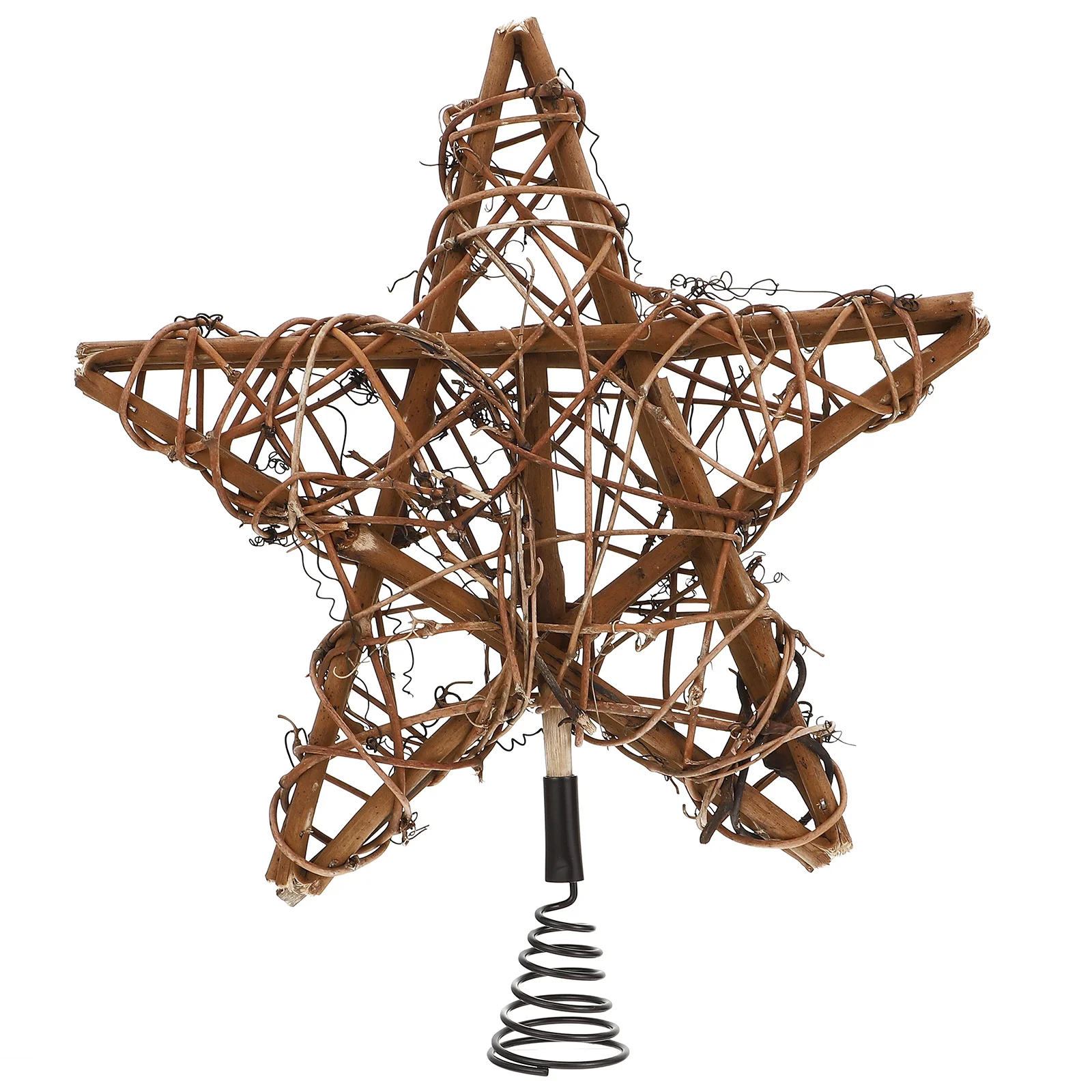 Pentagram Decoration Wooden Iron Christmas Xmas Tree Topper Star Adornment Festival Supplies Five Pointed Star Decor
Pentagram Decoration Wooden Iron Christmas Xmas Tree Topper Star Adornment Festival Supplies Five Pointed Star Decor