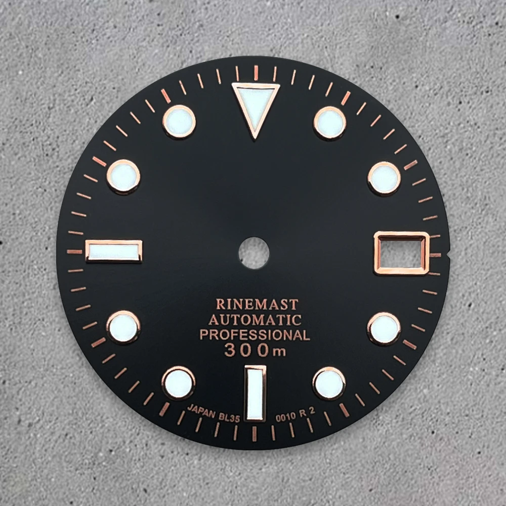 Purple/Blue/Orange/Green 28.5mm Dial S Logo For NH35 Automatic Movement Green Luminous Watch Modification Accessories
Purple/Blue/Orange/Green 28.5mm Dial S Logo For NH35 Automatic Movement Green Luminous Watch Modification Accessories