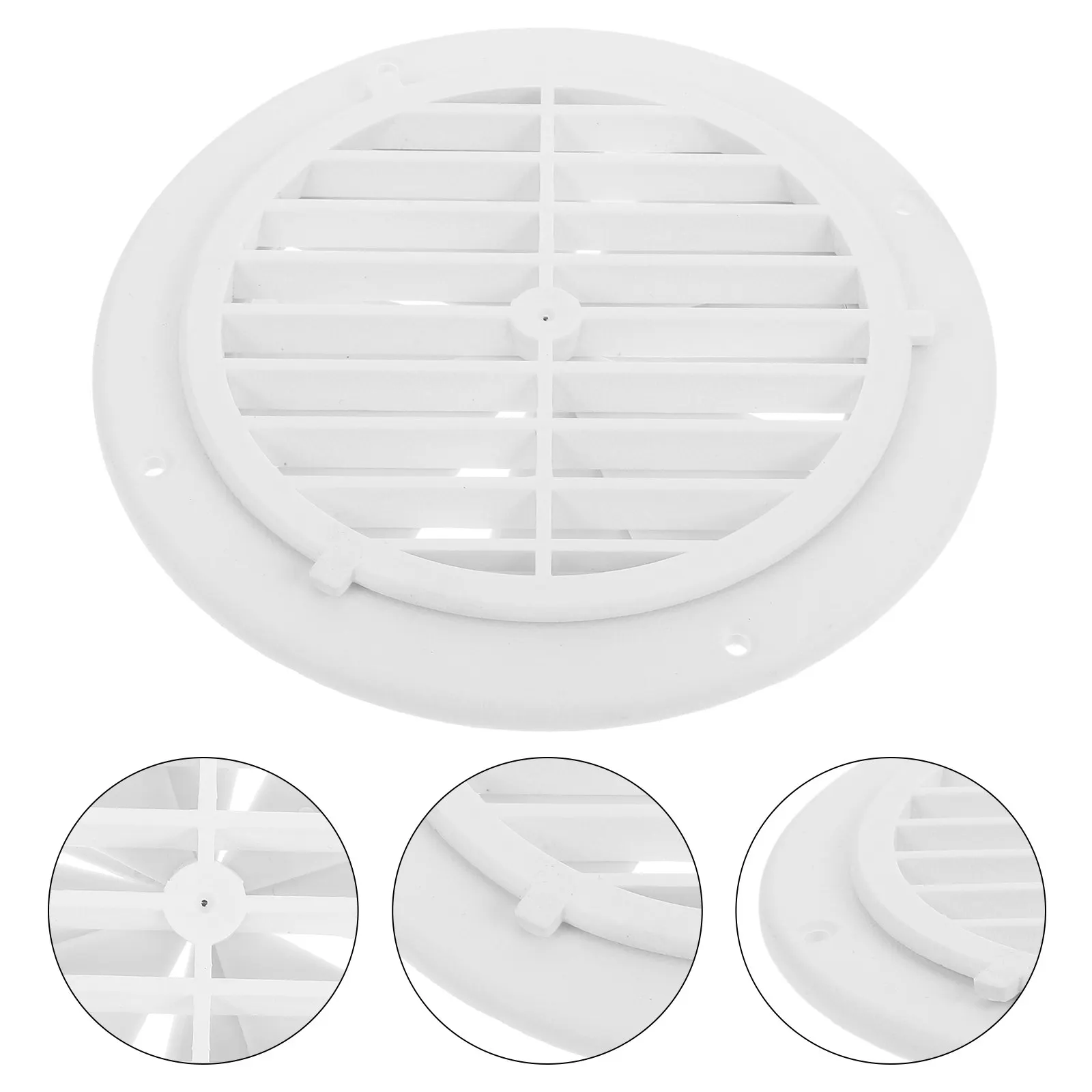 Premium Round Vent Cover for Rv Yacht Trailer Efficient Airflow Louvered Grille Easy Install Multi Position Ventilation Outlet
Premium Round Vent Cover for Rv Yacht Trailer Efficient Airflow Louvered Grille Easy Install Multi Position Ventilation Outlet